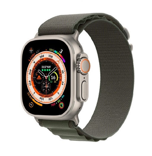 Apple Watch Ultra viền Titan -  Dây Alpine Loop